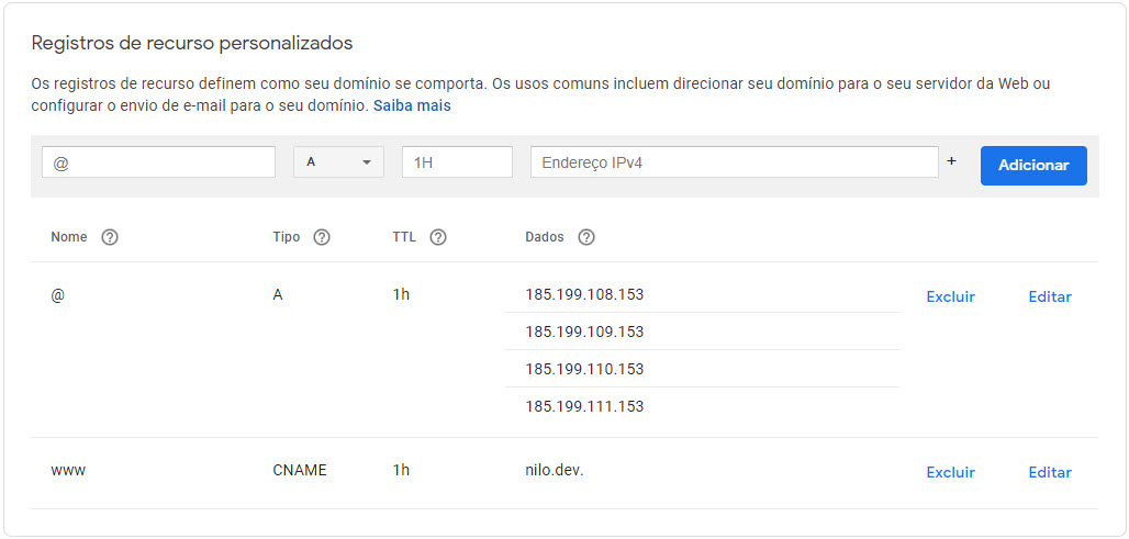 google-dns